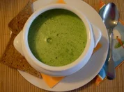 Bärlauchschaumsuppe - Rezept