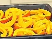 Rezept: Kürbis vom Blech Kürbis vom Blech - Rezept