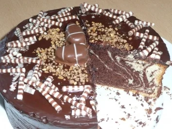 Zebra-Marmorkuchen - Rezept