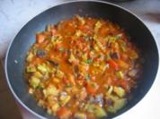 Tomatengemüse Soße - Rezept