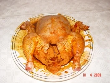 Rezept: Knuspriges Grillhähnchen Bild Nr. 2 Knuspriges Grillhähnchen - Rezept - Bild Nr. 2