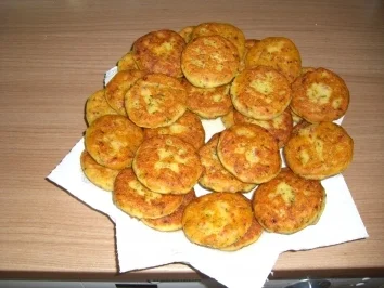 Party-Buffet   -   Kartoffelplätzchen - Rezept