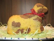 Geflecktes Osterlämmchen oder Häschen - Rezept