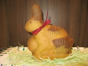 Geflecktes Osterlämmchen oder Häschen - Rezept - Bild Nr. 2