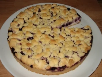 Quarkkuchen mit Heidelbeeren - Rezept