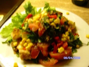 Tomaten-Brotsalat - Rezept - Bild Nr. 3