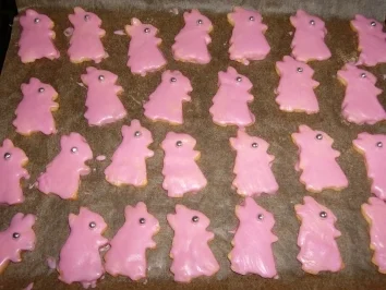 Rosa Osterhasen - Rezept