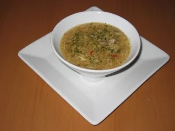 Sauer-scharfe Suppe - Rezept