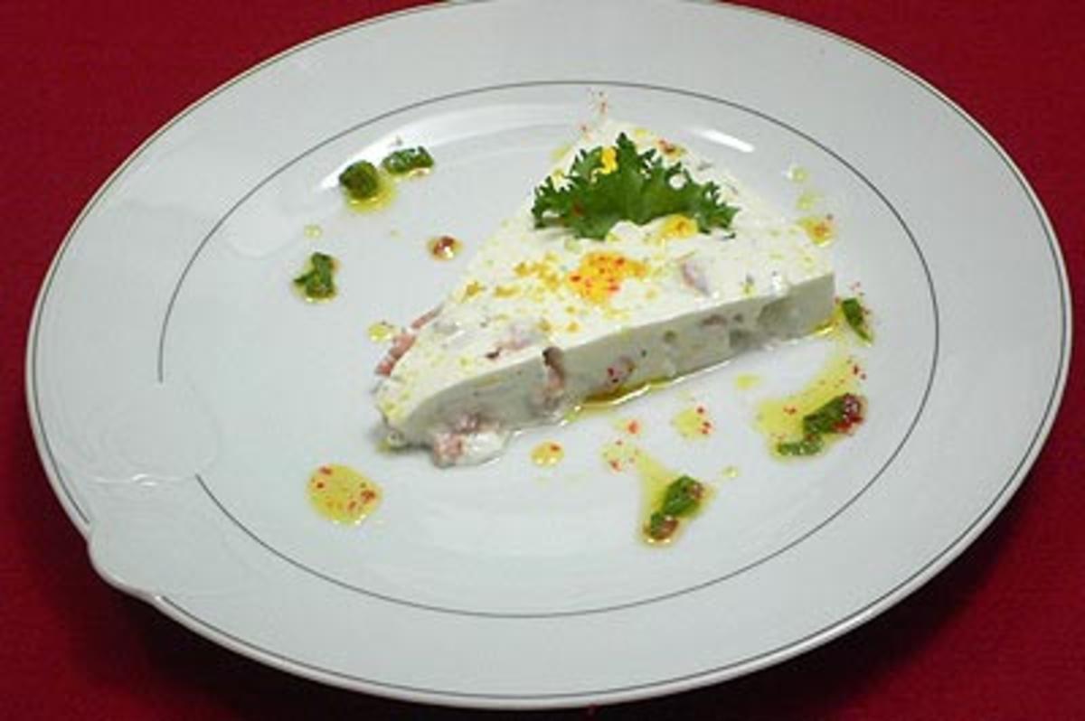 Dickmilchterrine mit Nordseekrabben - Rezept