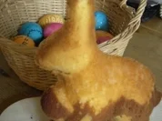 Osterhäschen im Marmorlook - Rezept