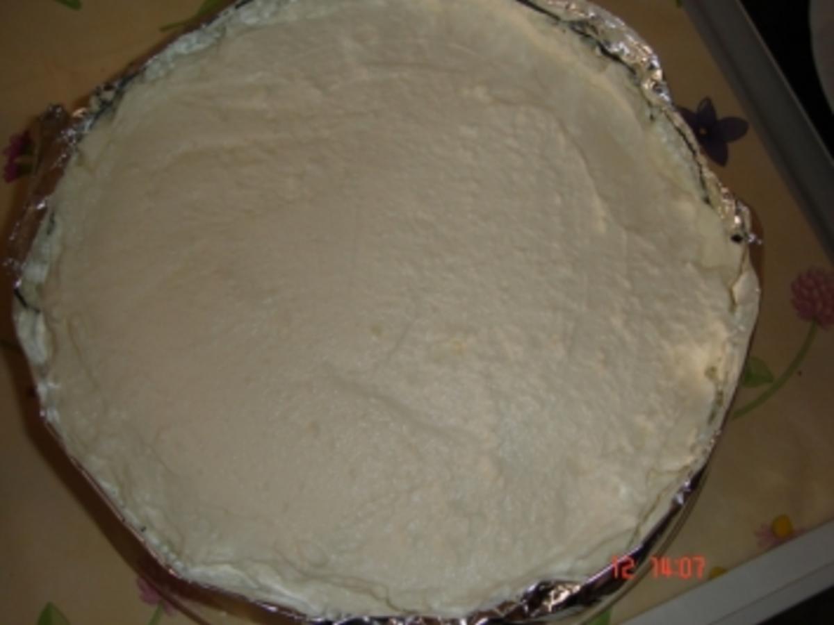 Mandarinenkuchen mit Quark Sahne Füllung - einfach - 206 kcal/100g