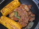 Süßer Mais gebraten ... - Rezept