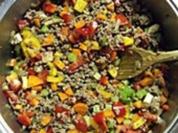 Chile con carne de la casa - Rezept