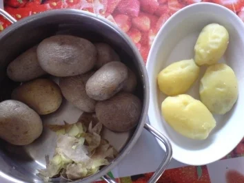 Rezept: Bratkartoffeln mit Ei Bild Nr. 5 Bratkartoffeln mit Ei - Rezept - Bild Nr. 5