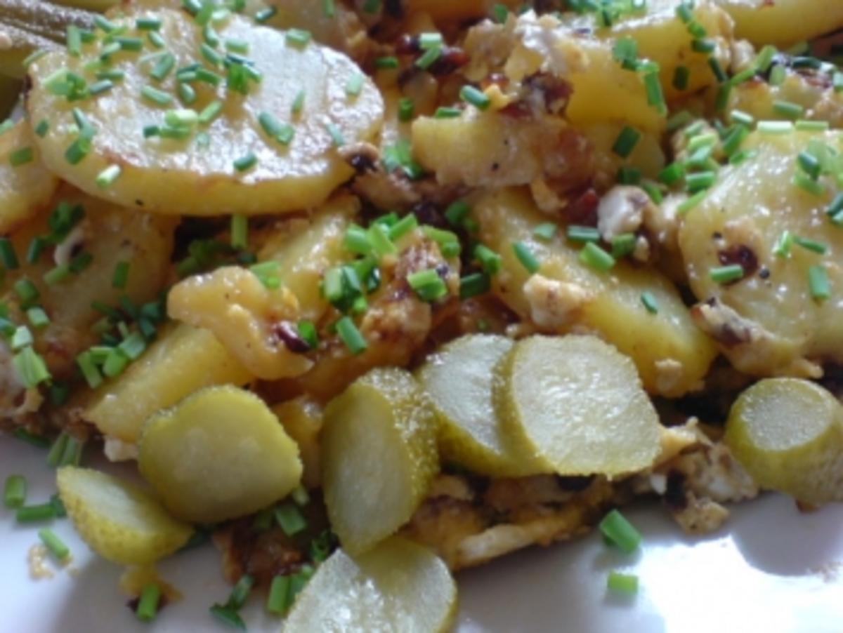 Bratkartoffeln mit Ei - Rezept