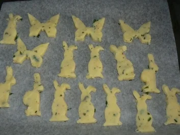 Osterhäschen auf Gemüsebett im Dialog mit Kalbsbraten - Rezept - Bild Nr. 4