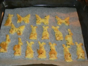 Osterhäschen auf Gemüsebett im Dialog mit Kalbsbraten - Rezept - Bild Nr. 10