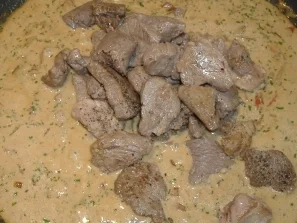 Bucatini mit Filetspitzen in Steinpilzrahm - Rezept - Bild Nr. 5