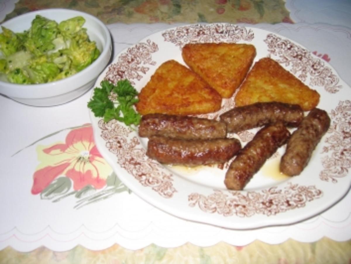 Cevapcici Rezept