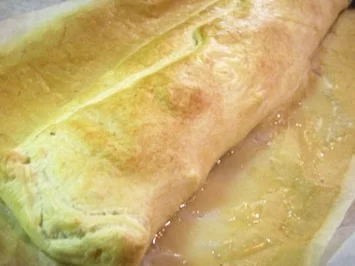 Rezept: Pikantes Gebäck: Selchroller-Strudel Bild Nr. 2 Pikantes Gebäck: Selchroller-Strudel - Rezept - Bild Nr. 2