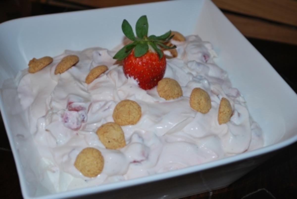 Bilder für Erdbeer-Mascarpone-Creme - Rezept