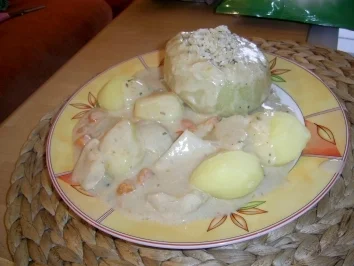 Kohlrabi mit Reisfüllung - Rezept