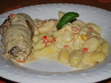 Frischkäse-Paprika-Rouladen - Rezept - Bild Nr. 2