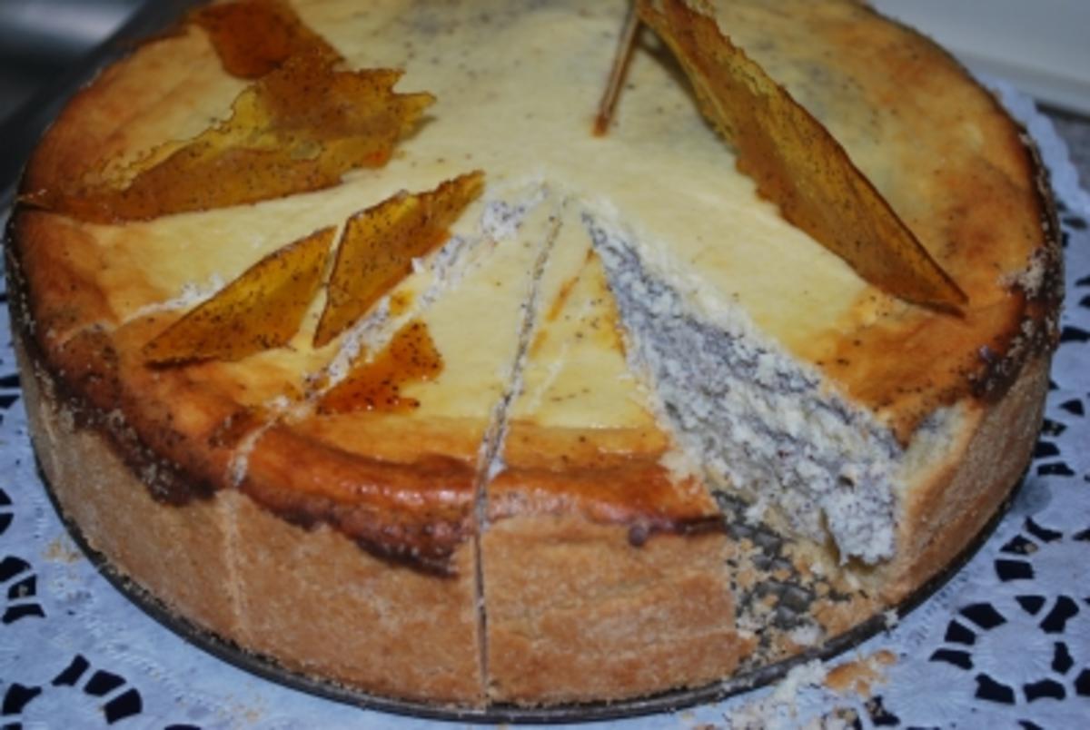 Mohn-Mascarpone-Torte - Rezept