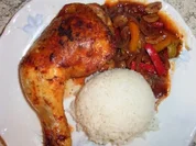 Hähnchenkeulen la Province - Rezept