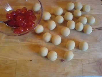 Kirsch-Marzipan-Pralinen - Rezept - Bild Nr. 4