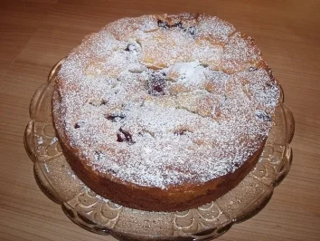 Kirsch-Kokos-Kuchen - Rezept