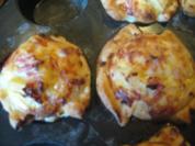 Blätterteigpasteten mit Ananas-Schinken-Füllung - Rezept