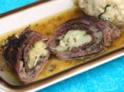 Fleisch: Scharfe Rindsrouladen mit Spargelfüllung - Rezept
