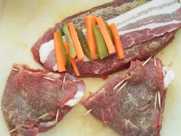 Gefüllte Rindsschnitzel Didas Art - Rezept - Bild Nr. 3