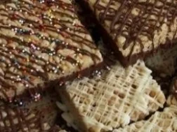 Rice Krispy Squares (Amerikanischer Puffreiskuchen) - Rezept