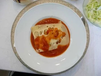 Rezept: Pasta : Maultaschen auf Tomatensouce Bild Nr. 2 Pasta : Maultaschen auf Tomatensouce - Rezept - Bild Nr. 2