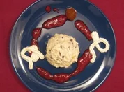 Mascarpone-Parfait mit kandiertem Ingwer - Rezept