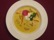 Muschelsuppe mit Orangen und Currypaste - Rezept