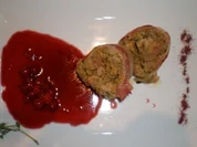 Kalbsleberterrine an Johannisbeersoße - Rezept