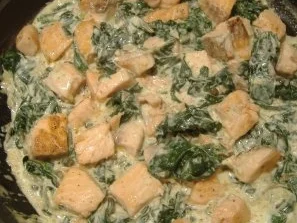 Rezept: Pasta mit Lachswürfel in Zitronen-Kapern-Sauce Bild Nr. 3 Pasta mit Lachswürfel in Zitronen-Kapern-Sauce - Rezept - Bild Nr. 3