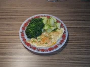 "VEGETARISCH" Rahmspinat mit Schnittlauch, Kartoffeln und Spiegelei - Rezept