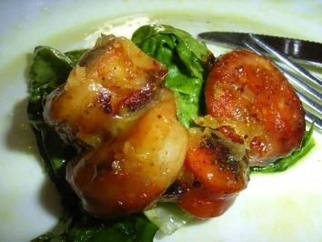 Wurst-Curry-Pfanne - Rezept