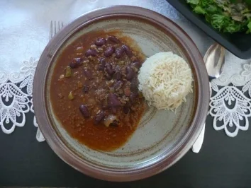 Rezept: Hackfleisch : Chili con Carne Bild Nr. 2 Hackfleisch : Chili con Carne - Rezept - Bild Nr. 2