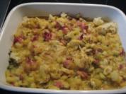 Blumenkohlauflauf mit Curry - Rezept