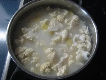 Rezept: Blumenkohlauflauf mit Curry Bild Nr. 2 Blumenkohlauflauf mit Curry - Rezept - Bild Nr. 2