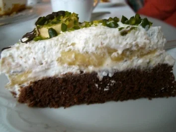 Torte : Stracciatella-Bananen-Torte - Rezept - Bild Nr. 4