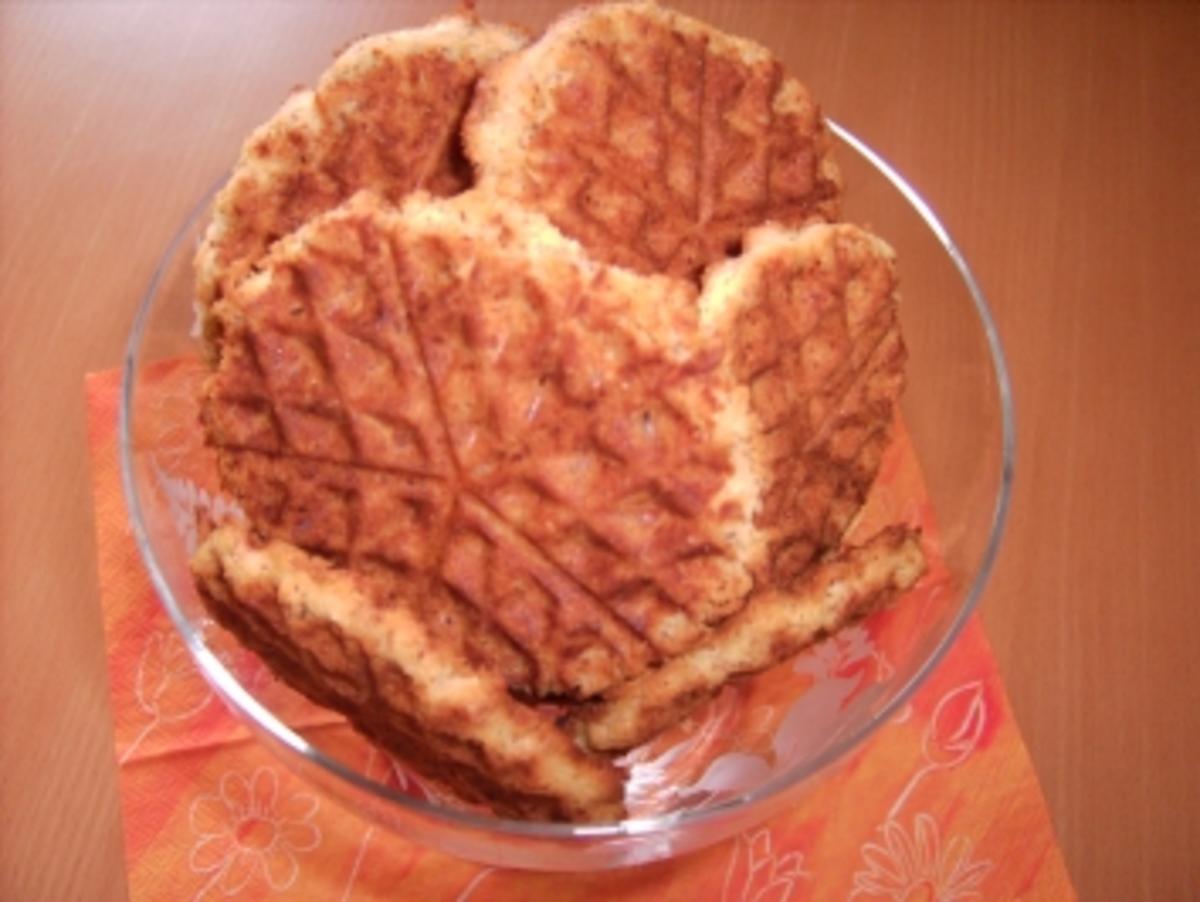 Bilder für Mandel-Waffel-Kekse - Rezept