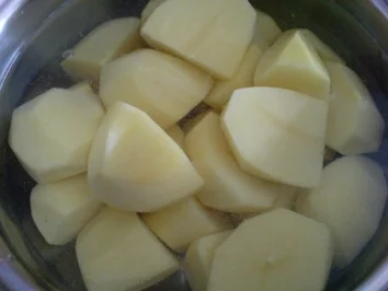 Medaillons auf Bohnen-Tomaten-Gemüse - Rezept - Bild Nr. 4