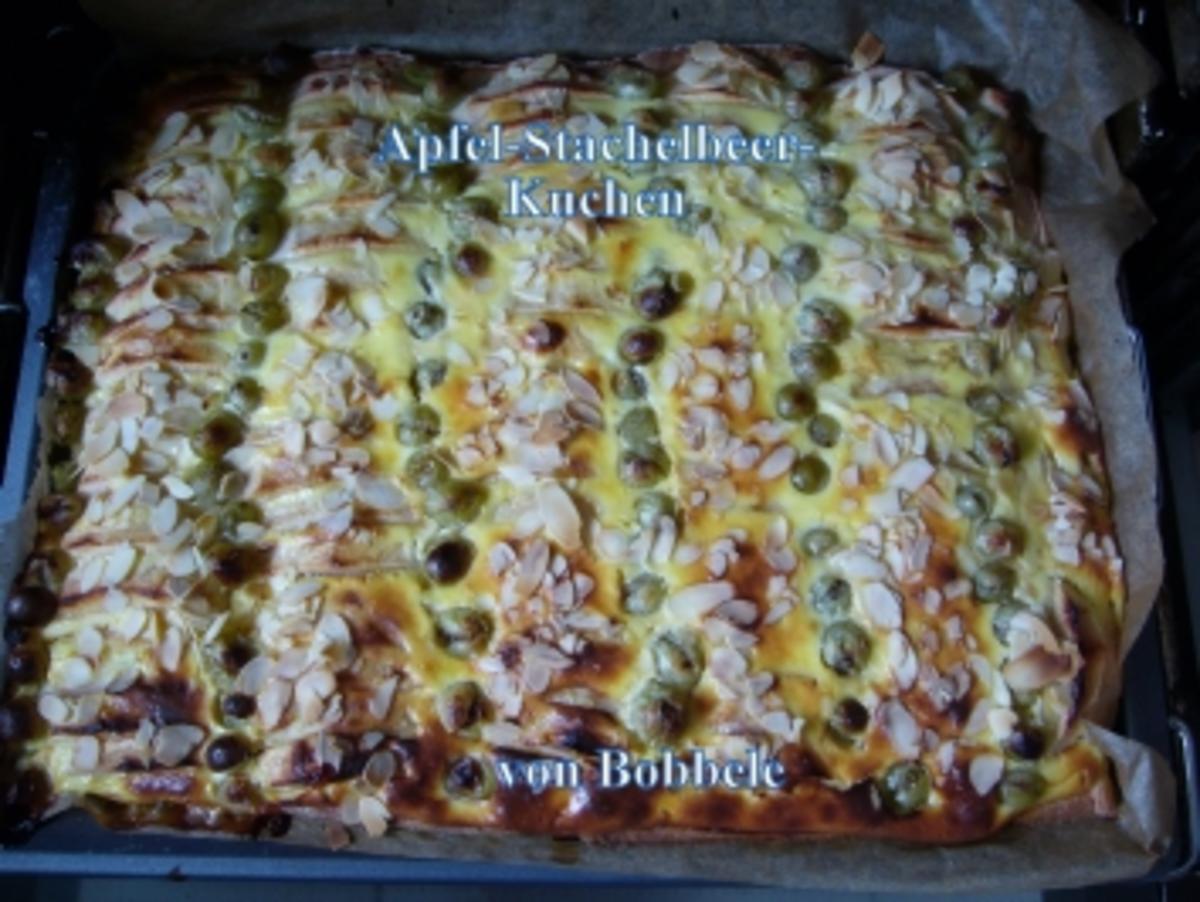 Bilder für Kuchen: Apfel-Stachelbeerkuchen - Rezept