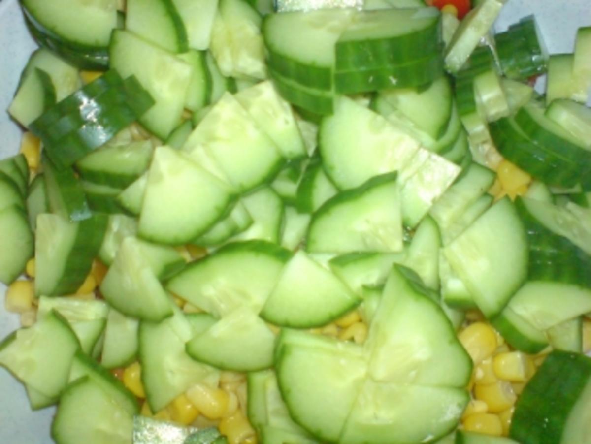 Bunter Maiskornsalat - Rezept - Bild Nr. 6